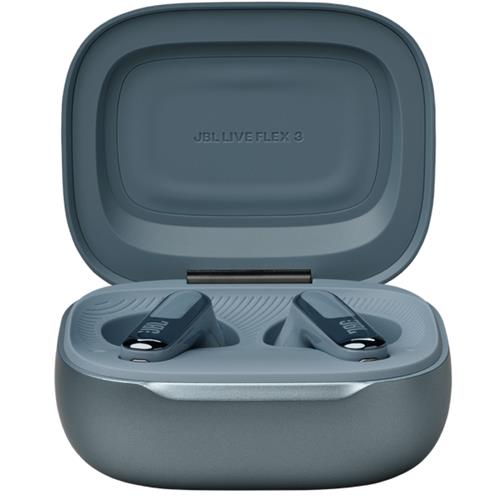 JBL Live Flex 3 Auricular Bluetooth con Cancelación de Ruido y pantalla Azul