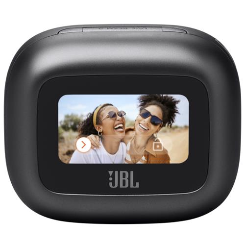 JBL Live Beam 3 Auricular Bluetooth con Cancelación de Ruido y pantalla Negro