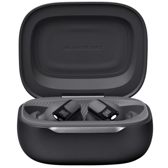 JBL Live Beam 3 Auricular Bluetooth con Cancelación de Ruido y pantalla Negro