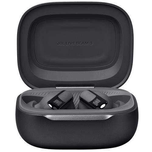 JBL Live Beam 3 Auricular Bluetooth con Cancelación de Ruido y pantalla Negro