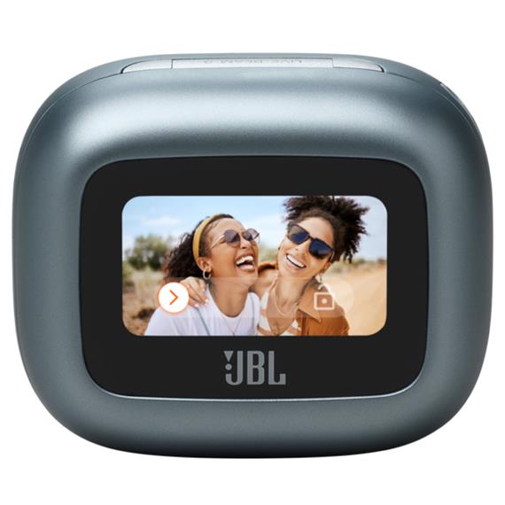 JBL Live Beam 3 Auricular Bluetooth con Cancelación de Ruido y pantalla Azul