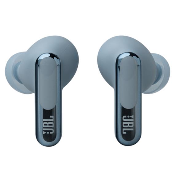 JBL Live Beam 3 Auricular Bluetooth con Cancelación de Ruido y pantalla Azul