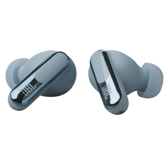 JBL Live Beam 3 Auricular Bluetooth con Cancelación de Ruido y pantalla Azul