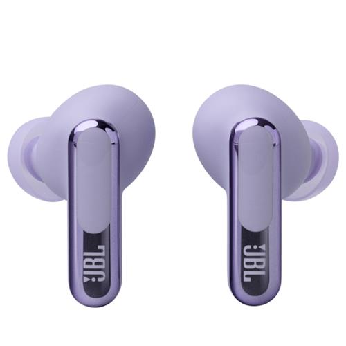JBL Live Beam 3 Auricular Bluetooth con Cancelación de Ruido y pantalla Púrpura