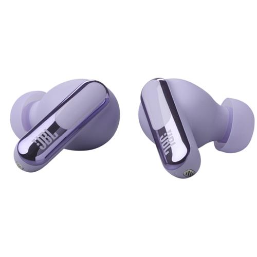 JBL Live Beam 3 Auricular Bluetooth con Cancelación de Ruido y pantalla Púrpura