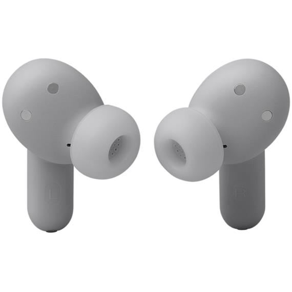 JBL Live Beam 3 Auricular Bluetooth con Cancelación de Ruido y pantalla Plata