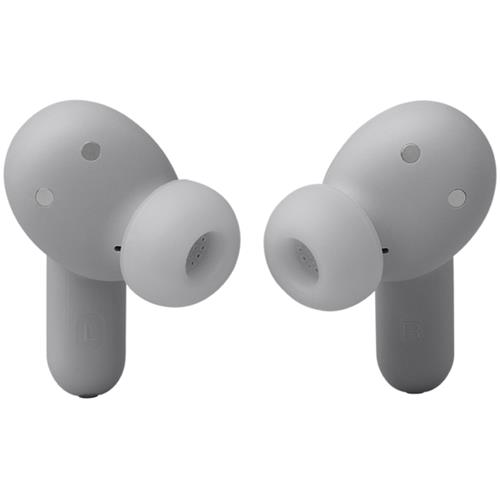 JBL Live Beam 3 Auricular Bluetooth con Cancelación de Ruido y pantalla Plata