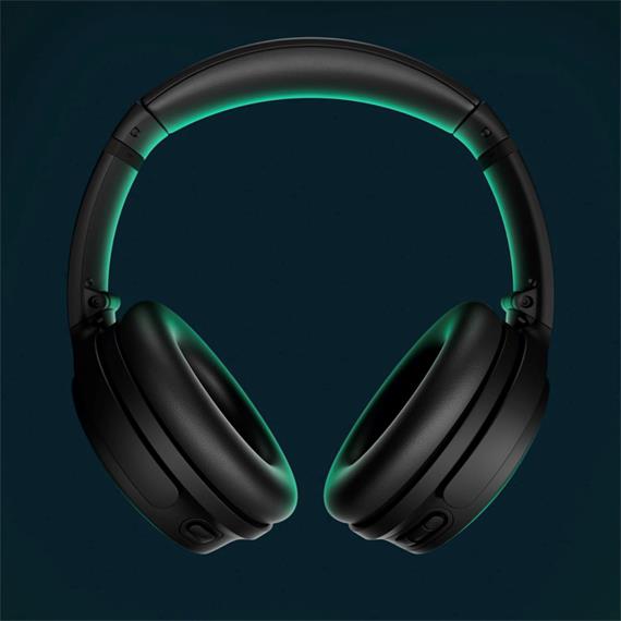 Bose Quietcomfort SC Auriculares Inalámbricos con Cancelación de Ruido Negro