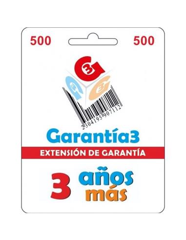 BC EXT. GARANTÍA 3 AÑOS G3ES-500