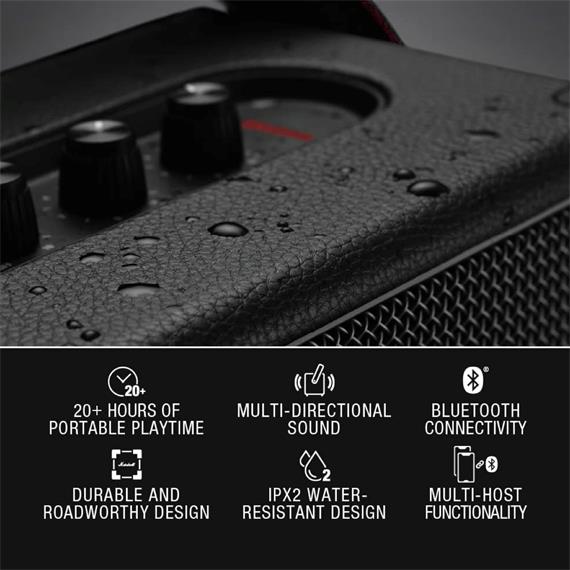 Marshall Kilburn II Altavoz Bluetooth Recargable Black Brass