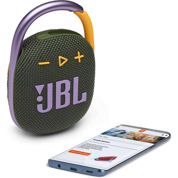 JBL CLIP 4 ALTAVOZ BLUETOOTH Portátil Verde