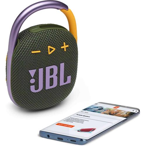 JBL CLIP 4 ALTAVOZ BLUETOOTH Portátil Verde