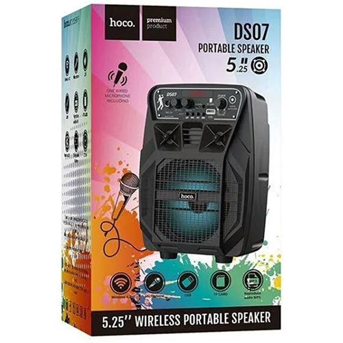 Hoco DS07 Force Altavoz Bluetooth USB 10W Negro