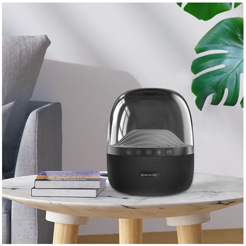 Borofone BP8 Altavoz Bluetooth con iluminación Negro