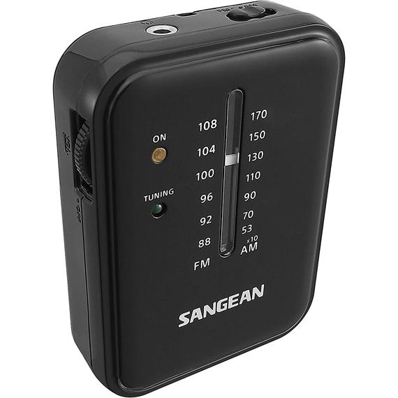 Sangean SR32 Radio AM/FM de bolsillo con auricular