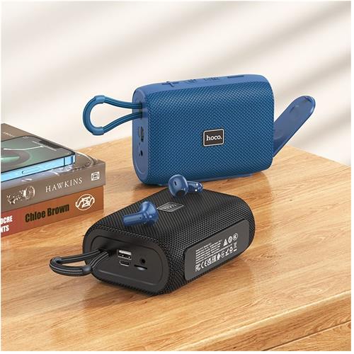 Hoco HC15 Altavoz Sport + Auricular  Bluetooth Azul Marino