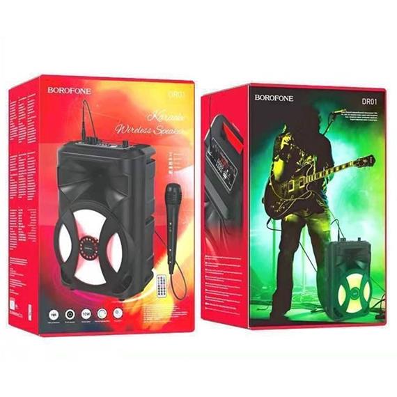 Borofone DR01 Altavoz Precious Portable Bluetooth Negro