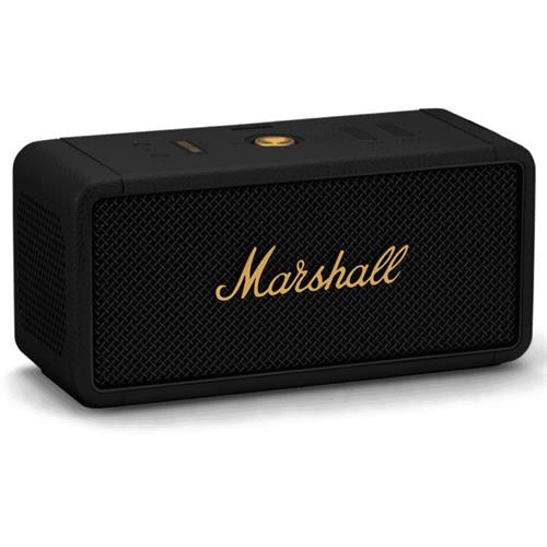 Marshall Middleton Altavoz Inalámbrico Resistente al agua IP67 Negro y Latón