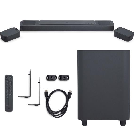 Barra de Sonido Jbl Bar 1000 880W Dolby Atmos, DTS:X y MultiBeam