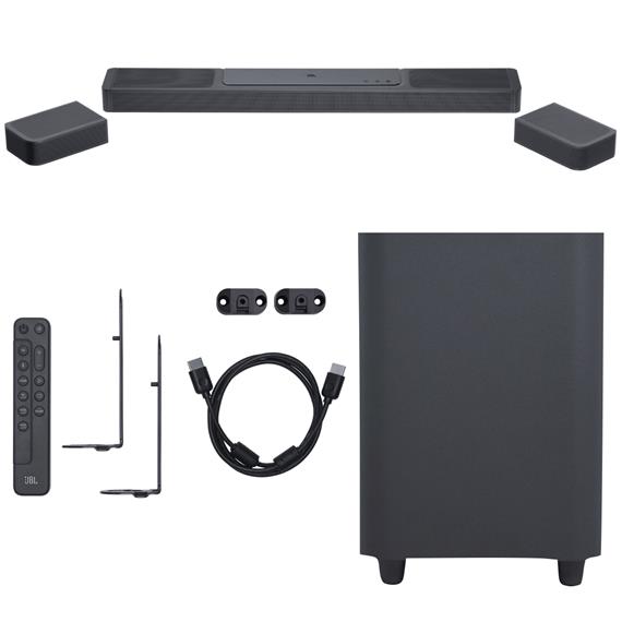 Barra de Sonido Jbl Bar 1300 1.170W Dolby Atmos, DTS:X y MultiBeam