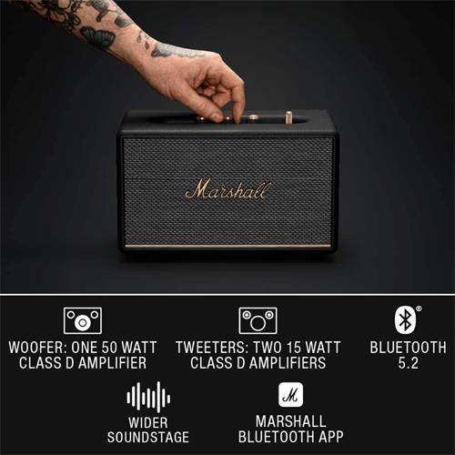 Marshall Stanmore III Altavoz Bluetooth Negro