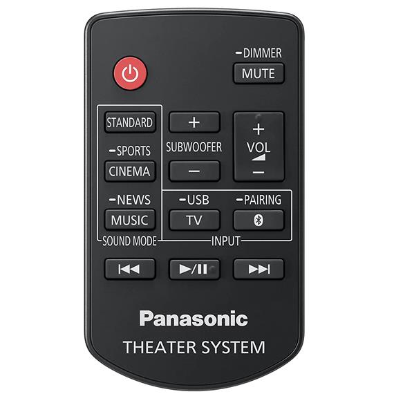 Barra de Sonido Panasonic SC-HTB490EG 2.1 240W