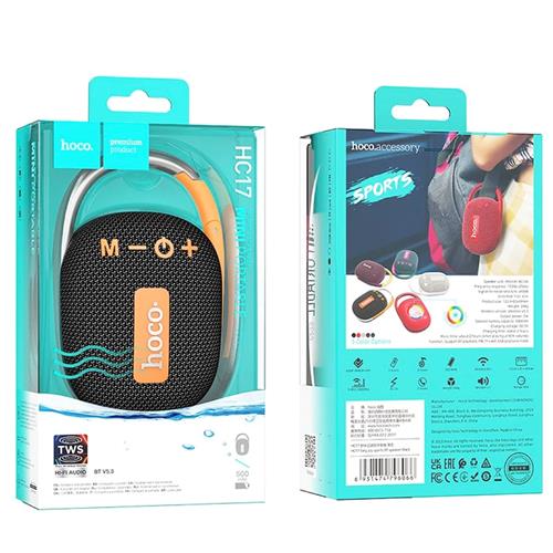 Hoco HC17 Easy Joy Sports Altavoz Bluetooth Negro