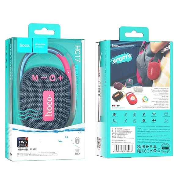 Hoco HC17 Easy Joy Sports Altavoz Bluetooth Azul Navy