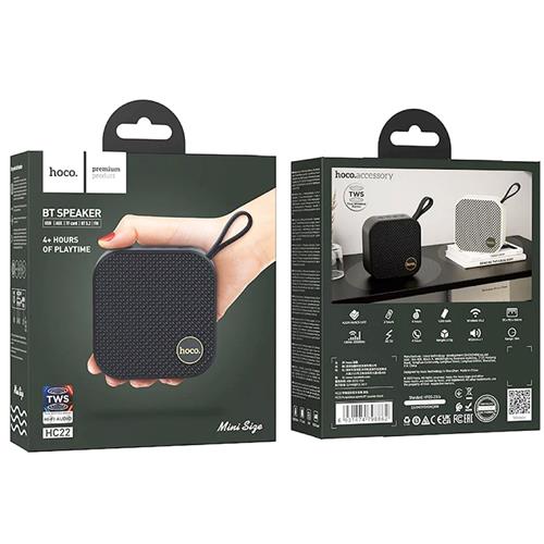Hoco HC22 Auspicious Sports Altavoz Bluetooth Negro