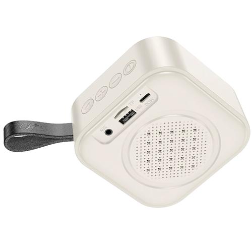 Hoco HC22 Auspicious Sports Altavoz Bluetooth Blanco Paint