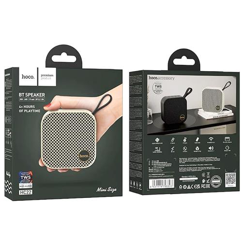 Hoco HC22 Auspicious Sports Altavoz Bluetooth Blanco Paint