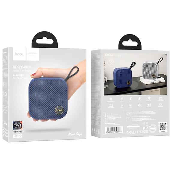 Hoco HC22 Auspicious Sports Altavoz Bluetooth Azul