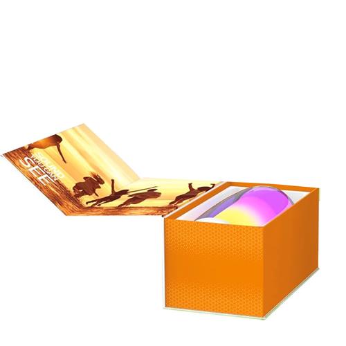 Hoco HC18 Jumper Colorful luminous Altavoz Bluetooth Blanco