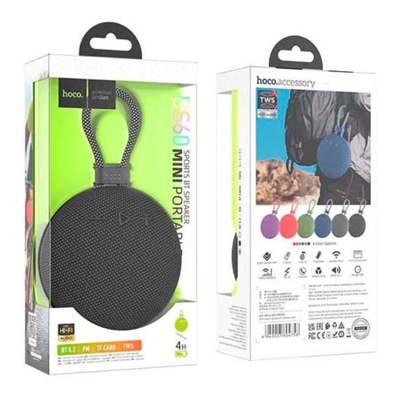 Hoco BS60 Exploring Sports Altavoz Bluetooth Negro