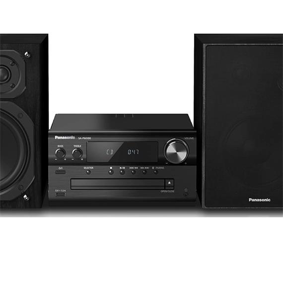 Panasonic SC-PMX90EG-K Microcadena de Alta Definición con altavoces de 3 vias y 120W