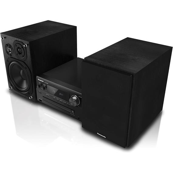 Panasonic SC-PMX90EG-K Microcadena de Alta Definición con altavoces de 3 vias y 120W