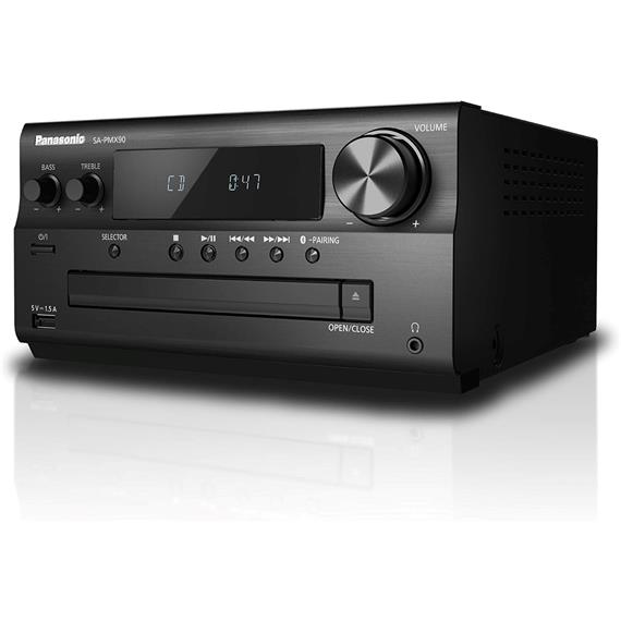 Panasonic SC-PMX90EG-K Microcadena de Alta Definición con altavoces de 3 vias y 120W