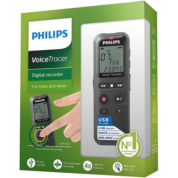 Philips DVT1150 Grabadora PCM con 4GB y USB