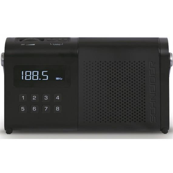 SCHNEIDER SC170ACLBLK RADIO MOVIMO BLACK