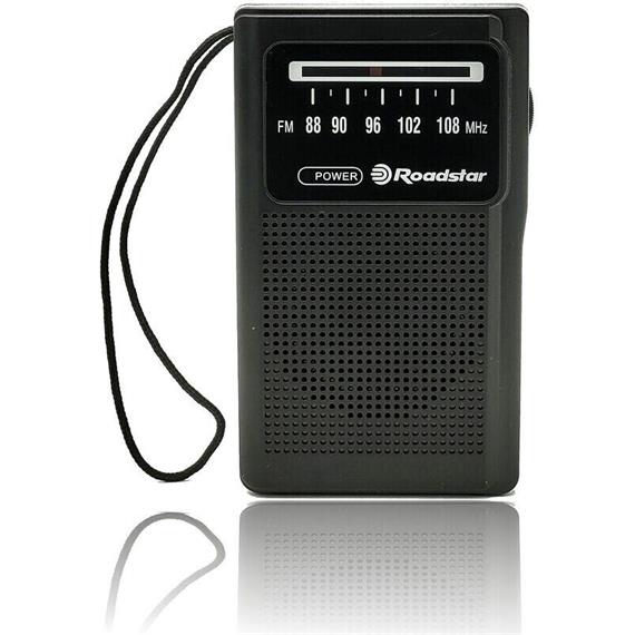 Roadstar TRA-1230 Radio Fm Mono Potátil Negro