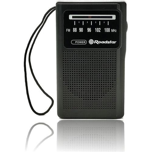 Roadstar TRA-1230 Radio Fm Mono Potátil Negro