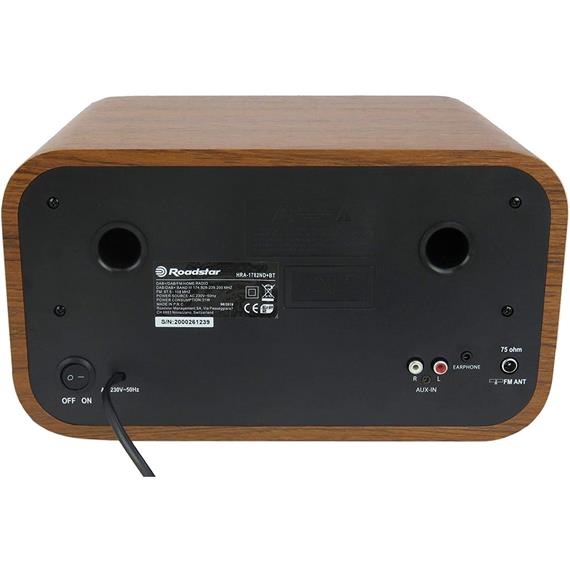 Roadstar HRA-1782 NDBT Minicade Retro con CD, USB y Radio