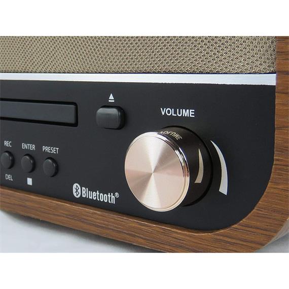 Roadstar HRA-1782 NDBT Minicade Retro con CD, USB y Radio