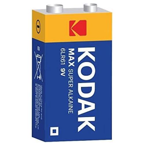 KODAK 9V ALKALINA MAX 6LR61 1 UNID (30952850)