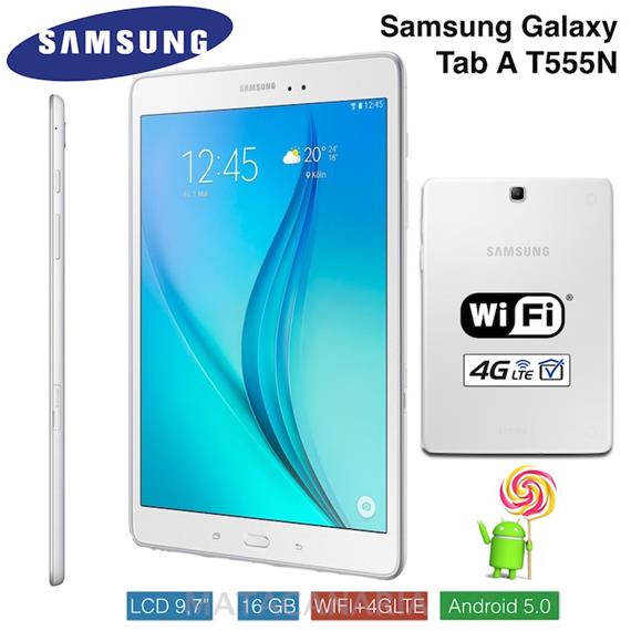 SAMSUNG SM-T555 WHITE