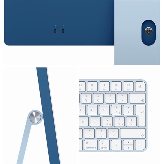 Apple Imac 24" M3 8 Core CPU 10 Core GPU 8GB 512GB Azul (MQRR3Y/A)