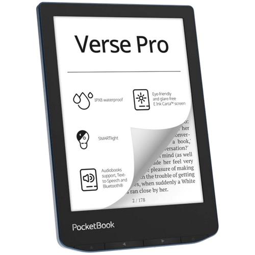 Pocketbook Verse Pro Azure Libro Electrónico 6" HD Smartlight Wifi