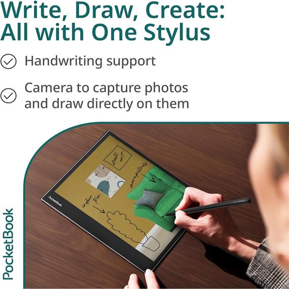Pocketbook InkPad Eo Libro digital a color con lápiz óptico