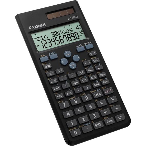 CANON CALCULADORA CIENTÍFICA F-715SG 2 LINEAS 250 FUNCIONES