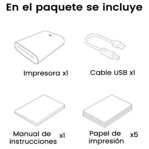 Xiaomi impresora fotográfica portátil (TEJ4018GL)